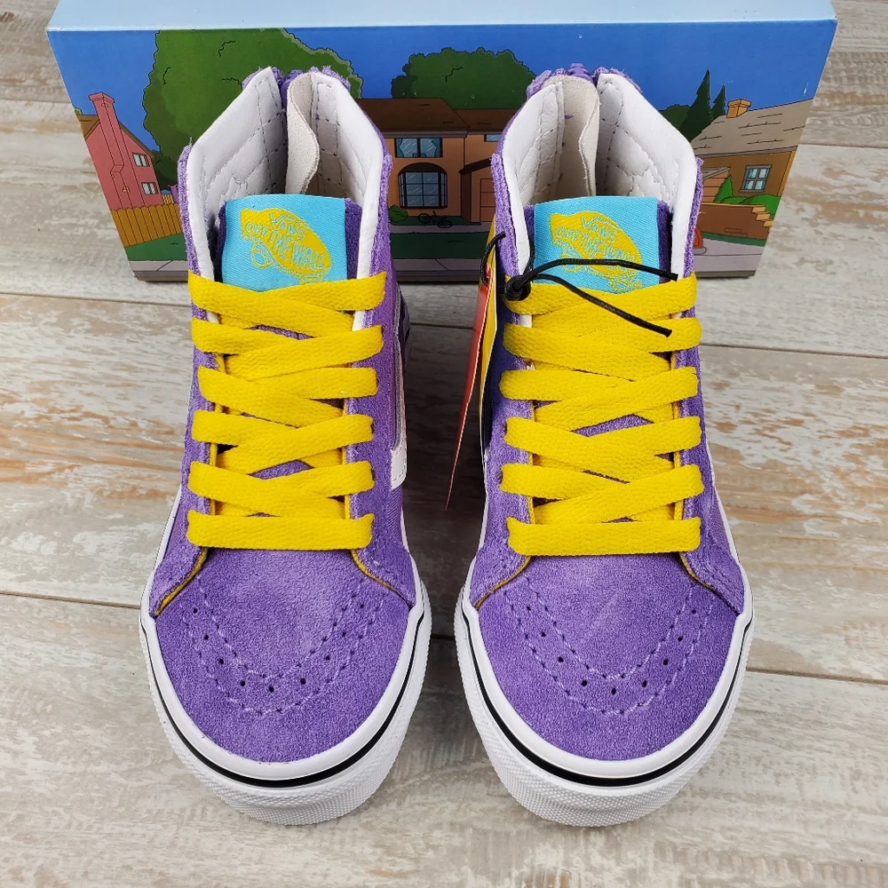 Vans X Simpsons SK8-Hi Zip Lisa 4 Prez - Picture 7 of 9